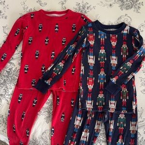Janie and Jack Christmas Pajamas Sz 4